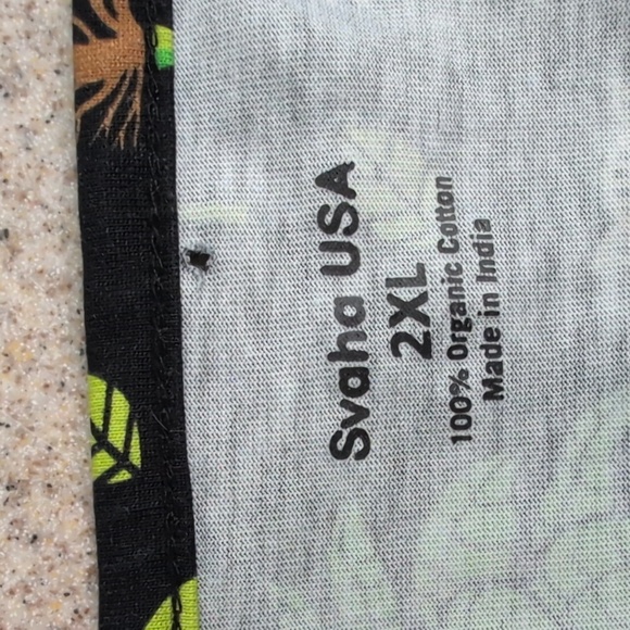 Svaha USA Dress, Pull On A Line Full, Fun Floral Design, Pockets, Size 2XL - Picture 11 of 12